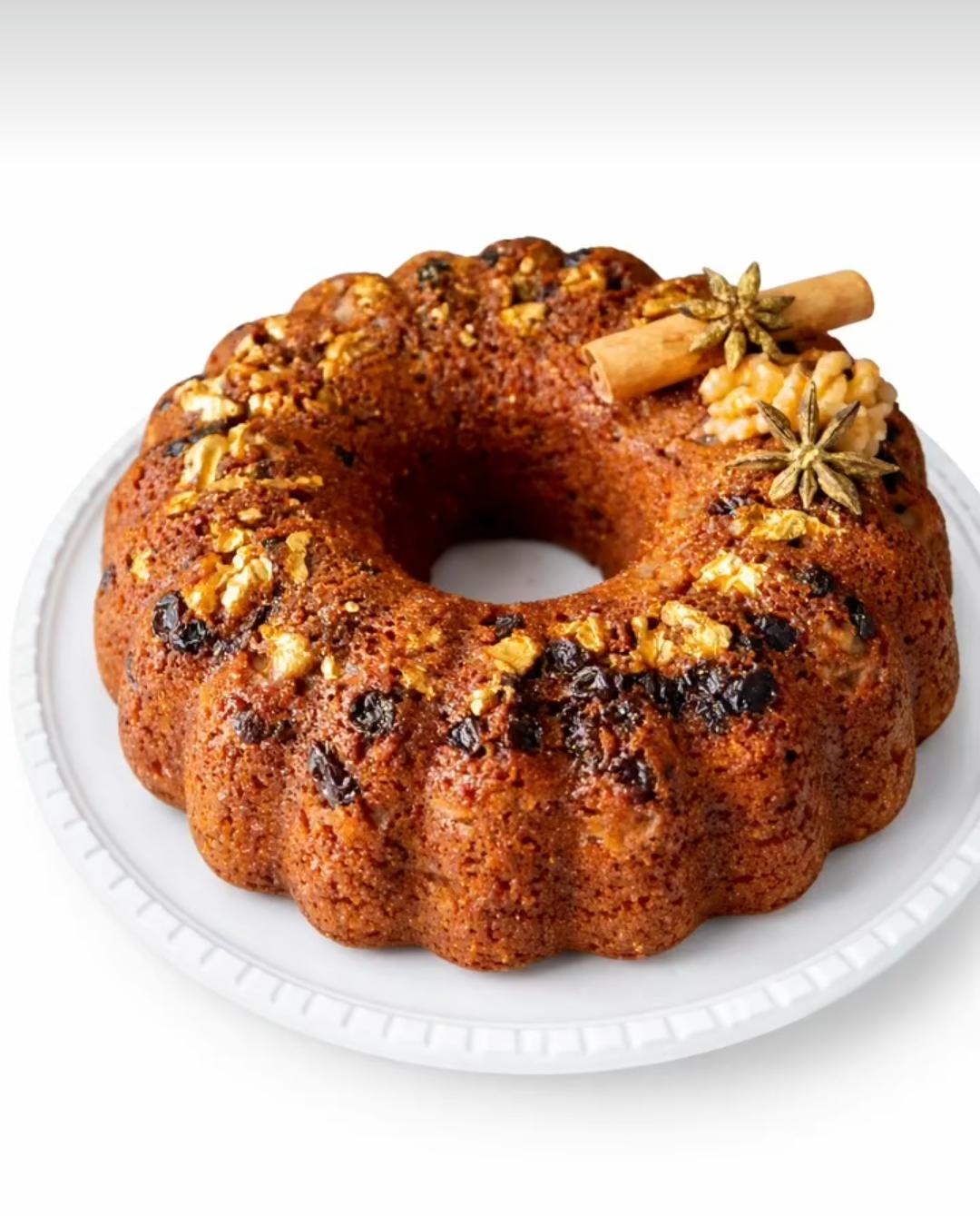 Bolo de Banana com Canela