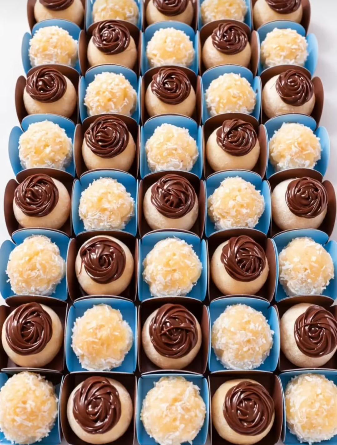 Docinhos em Formato de Nuvem