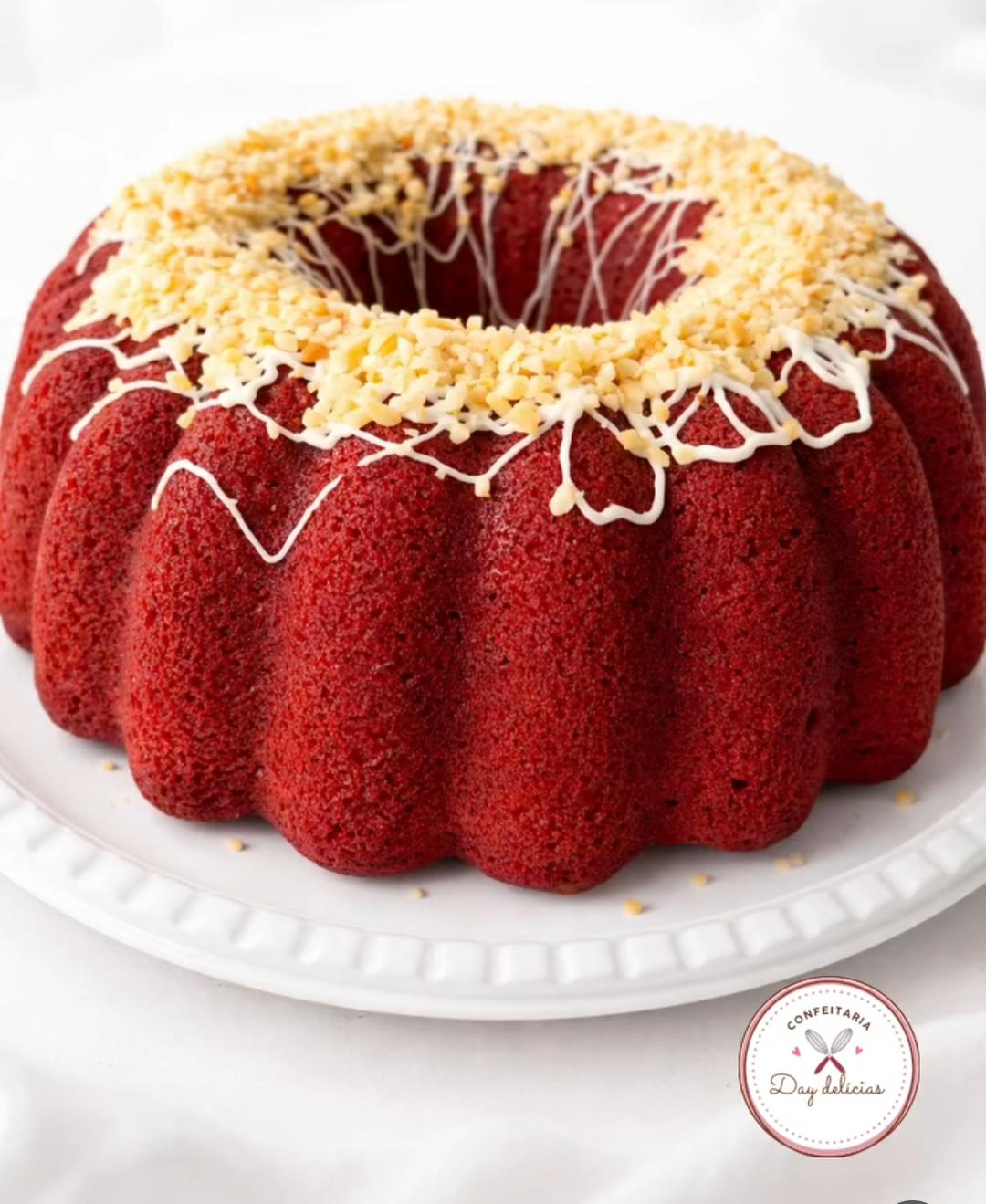 Red Velvet com Amendoim